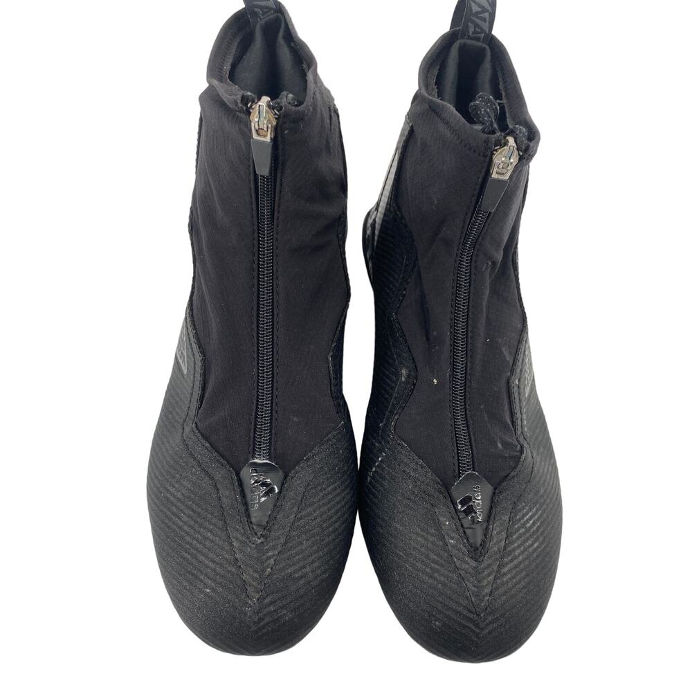 adidas Nasty Football Cleat Men's 13 Black front zip boots - Picture 2 of 7